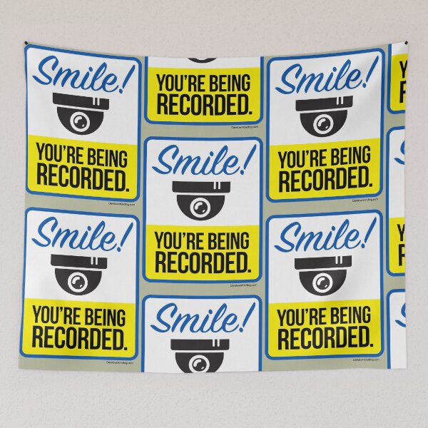 Item preview, Video Surveillance Sign designed and sold by dtkindling.