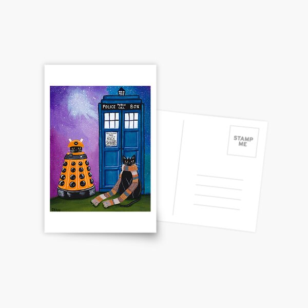 Item preview, The Doctor and the Kitty designed and sold by KilkennyCat Art.