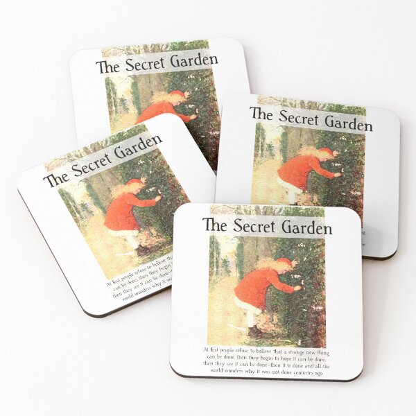 Item preview, The Secret Garden, Frances Hodgson Burnett Artwork Quote designed and sold by Rebel Misfits.