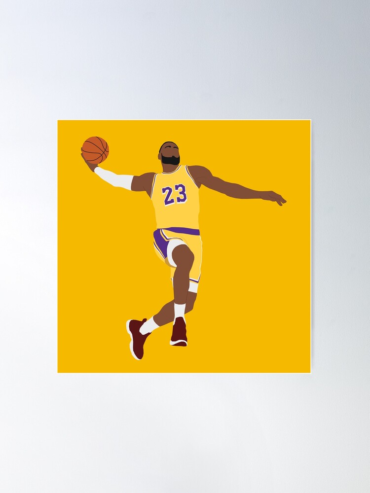 LeBron James Statement Jersey Poster for Sale by designsheaven