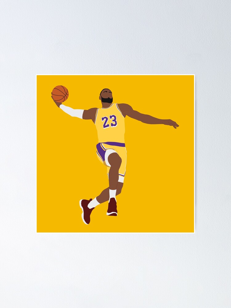 Lebron james 2025 poster dunk