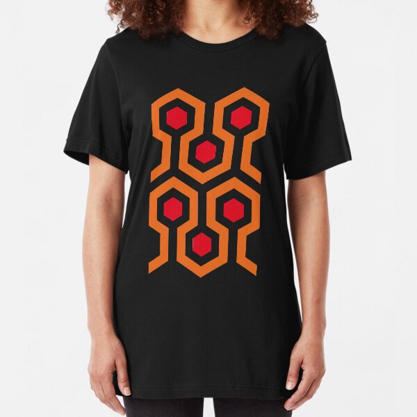 The Shining Carpet Pattern Slim Fit T-Shirt