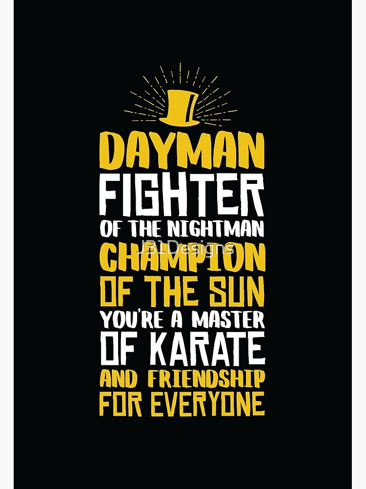 Disover DAYMAN! Champion of the Sun! Premium Matte Vertical Poster