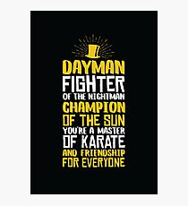 DAYMAN! Champion der Sonne! Fotodruck