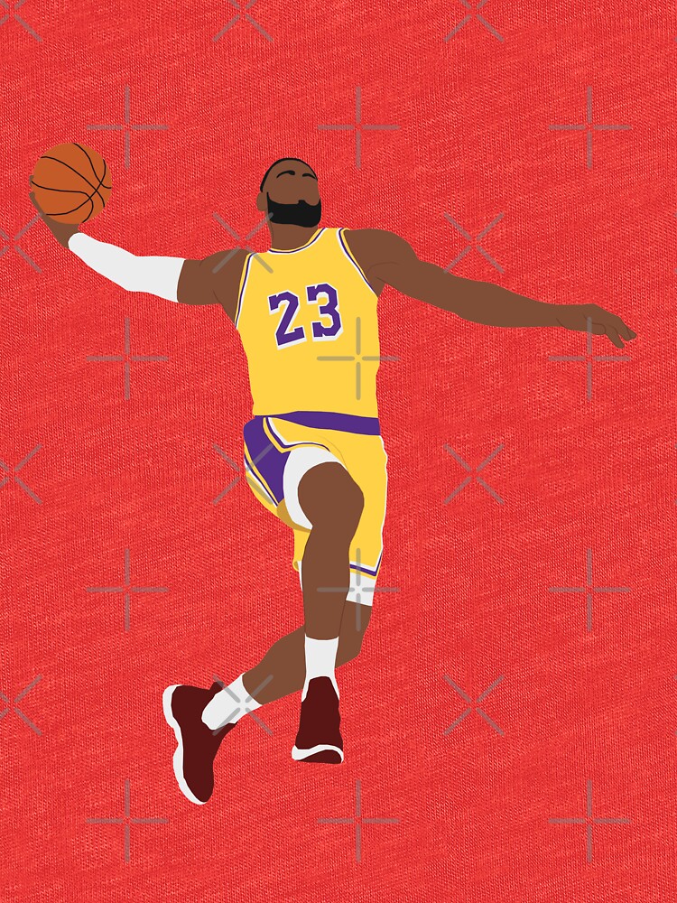  LeBron  James Dunk  T shirt by PatOrmsby17 Redbubble