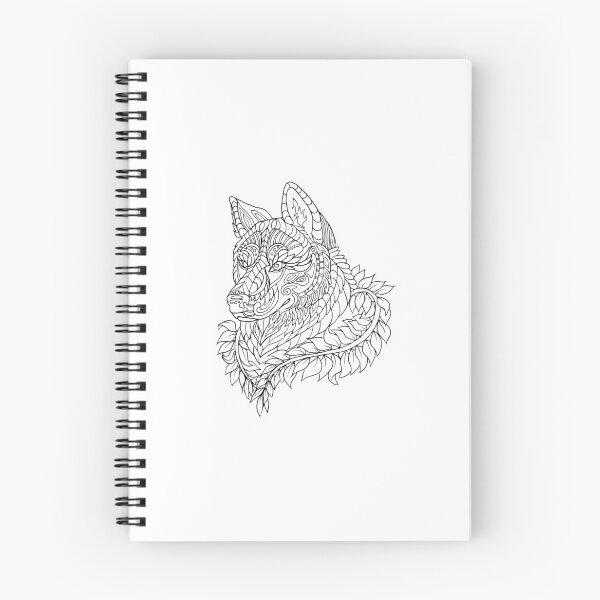 Item preview, Mandala Wolf Art designed and sold by Crystal-D.