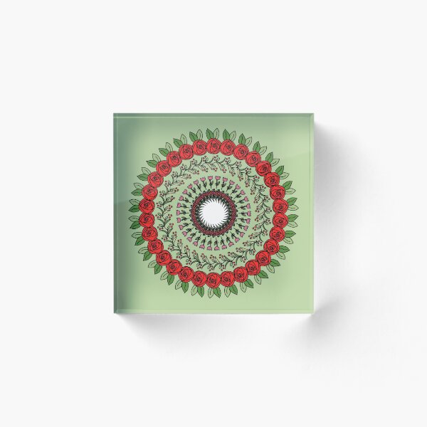 Item preview, Rose and green designed and sold by Aishwarya Suraj.