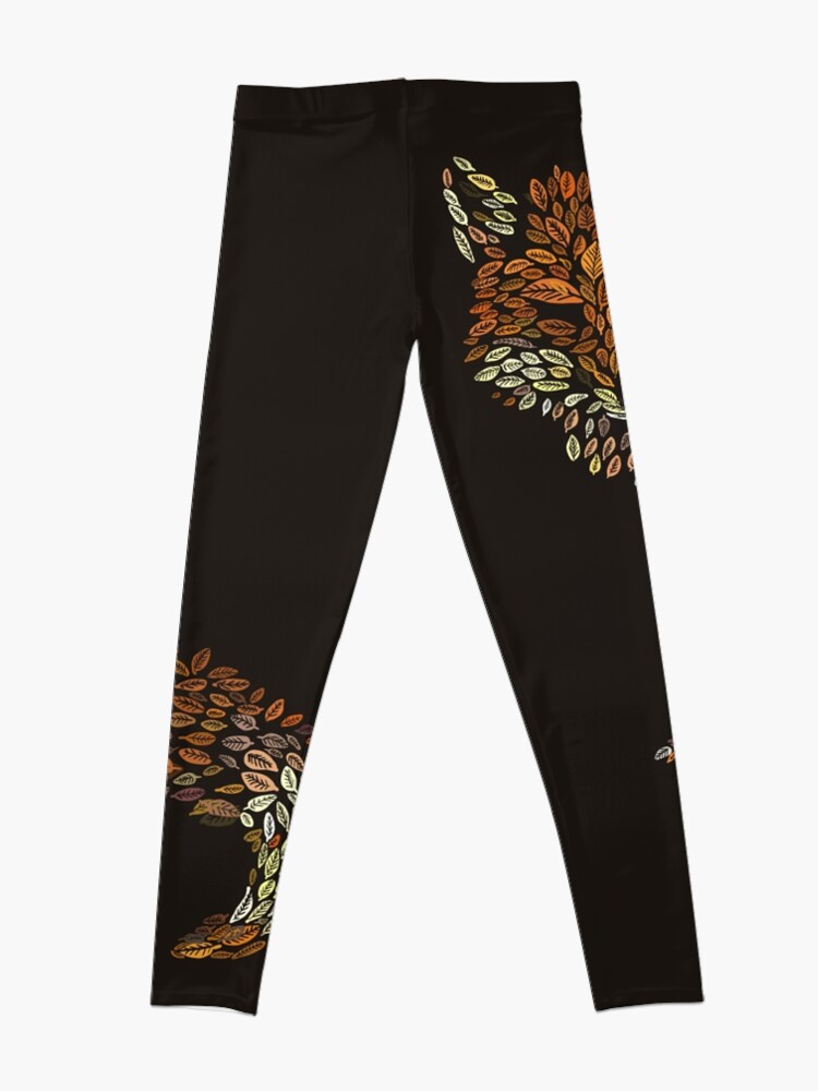 Alternate view of The Fox Leaves at Midnight Leggings