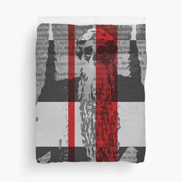 Death on his Throne Duvet Cover