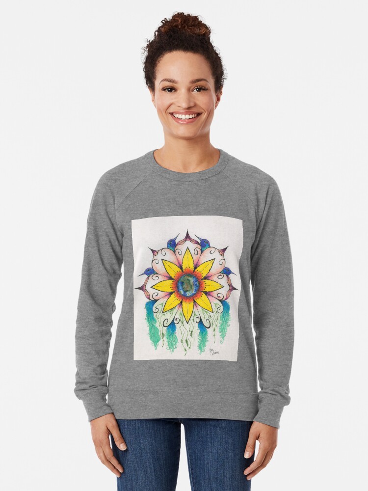 Alternate view of Symphony of Summer Lightweight Sweatshirt