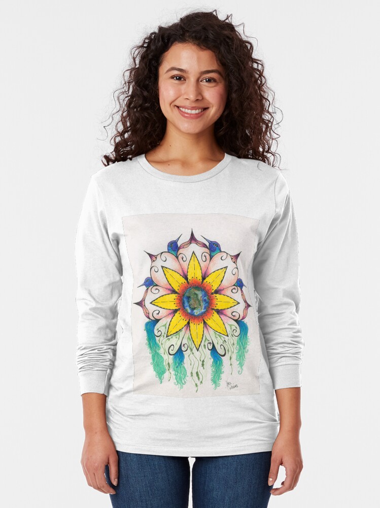 Alternate view of Symphony of Summer Long Sleeve T-Shirt