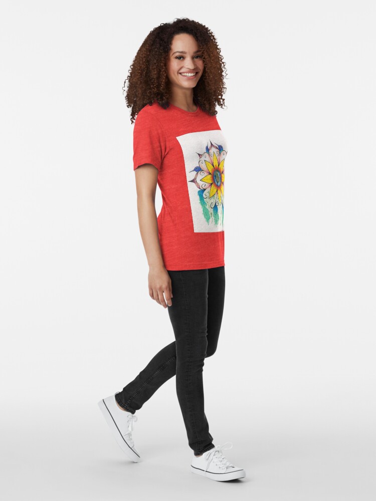 Alternate view of Symphony of Summer Tri-blend T-Shirt