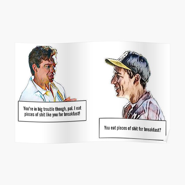 Happy Gilmore- shooter McGavin Poster