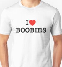 I Heart BOOBIES Unisex T-Shirt