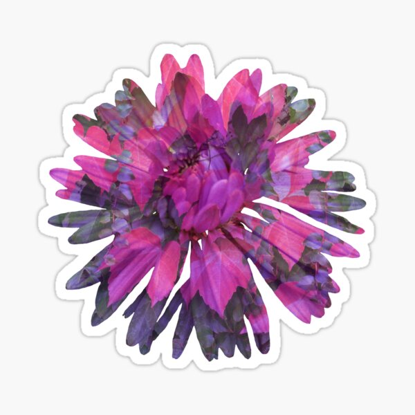 Herbstblume Sticker