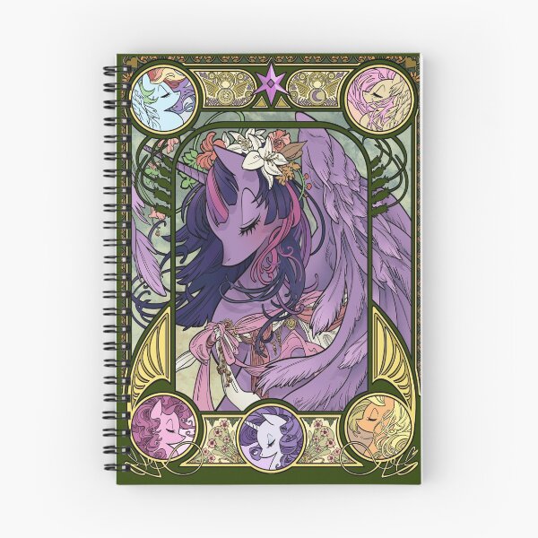 Item preview, Mane Six Art Noveau designed and sold by iberbronies.