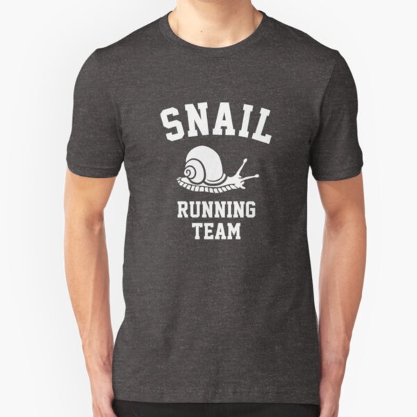 Snail running team Slim Fit T-Shirt