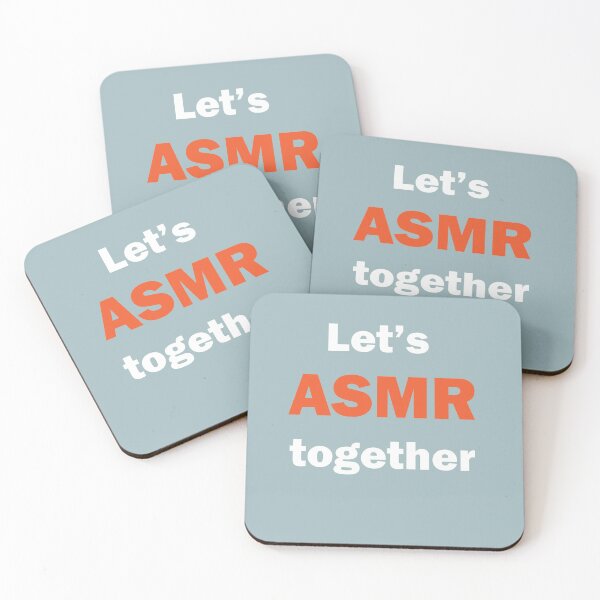 Item preview, Let's ASMR together designed and sold by Desha001.