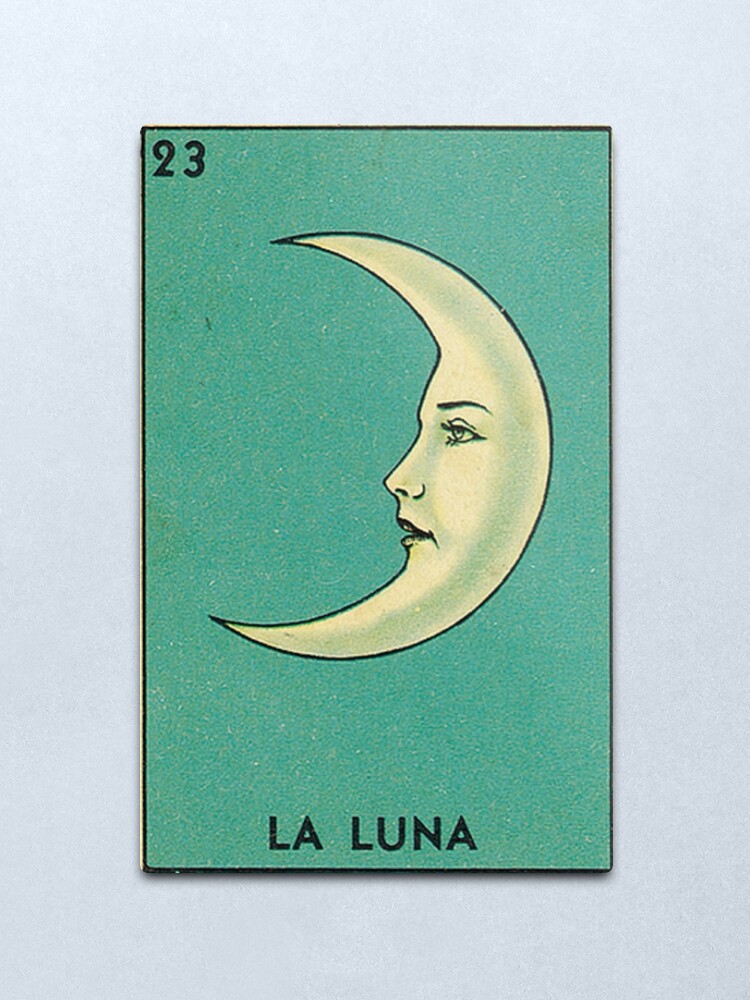 Alternate view of Luna Tarot Metal Print