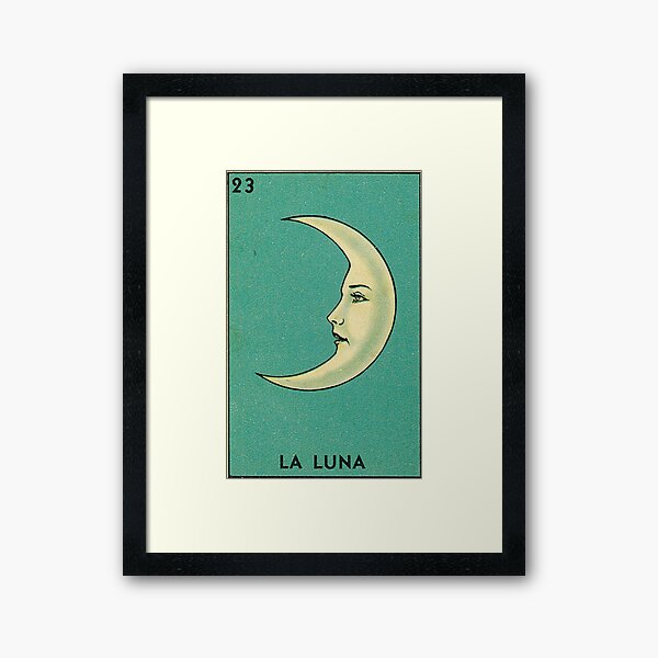 Luna Tarot Framed Art Print