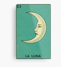 Lienzo metálico Luna Tarot