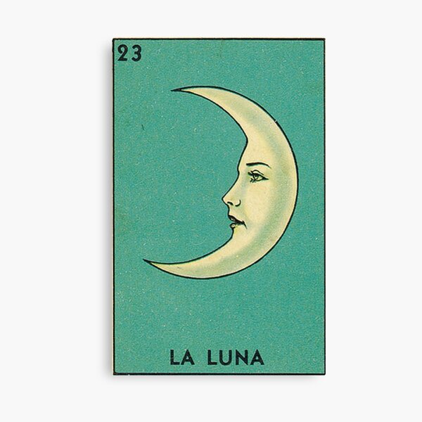 Luna Tarot Canvas Print