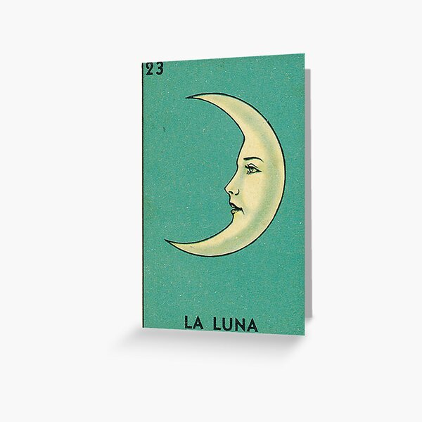Luna Tarot Greeting Card