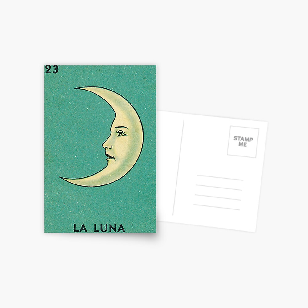 Luna Tarot Postcard