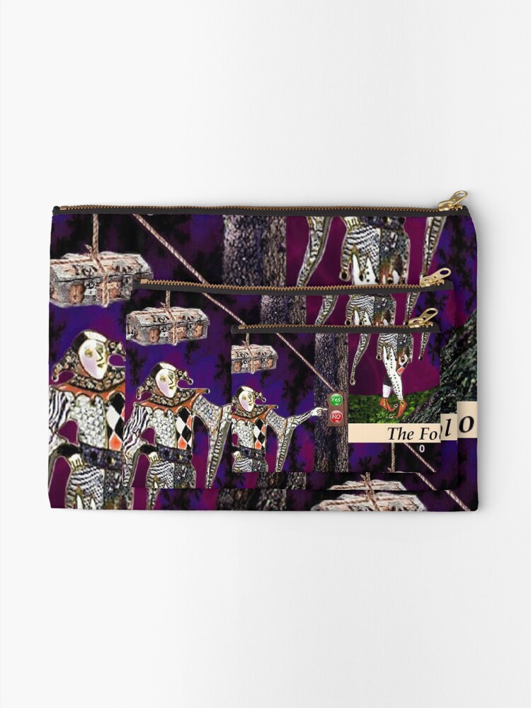 Alternate view of THE FOOL Zipper Pouch