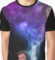 Elon Musk raucht das Universum Grafik T-Shirt