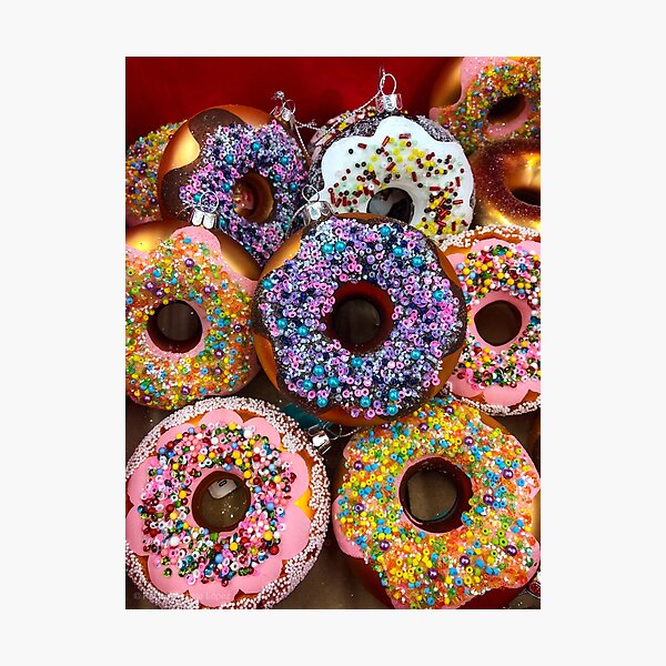 Donut Ornaments Photographic Print