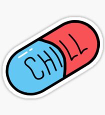 Chill Pill: Stickers | Redbubble