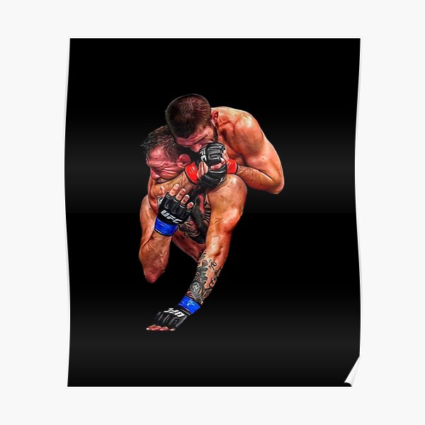 Khabib Nurmagomedov Vs Conor Mcgregor Conor Tapping Poster For Sale By Wesellmerch Redbubble