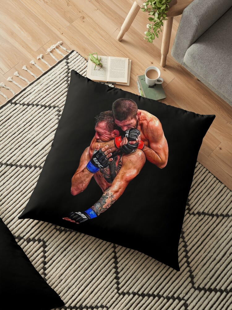 Khabib Nurmagomedov Vs Conor Mcgregor Conor Tapping Floor Pillow By Wesellmerch Redbubble