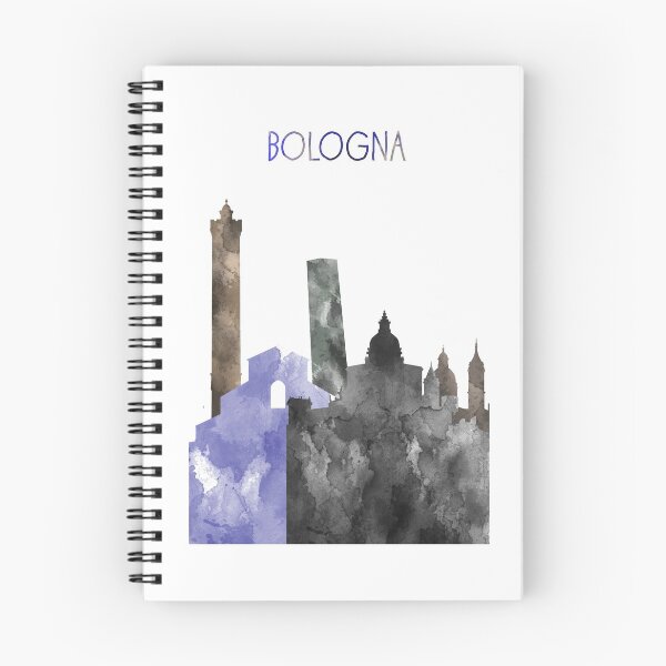 Item preview, Bologna, Bologna skyline,  watercolor Bologna designed and sold by Rosaliartbook.