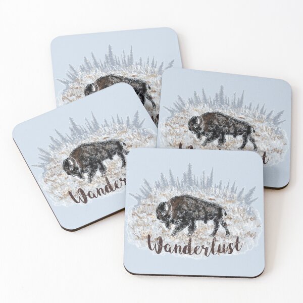 Item preview, Wanderlust Buffalo designed and sold by tinaschofield.