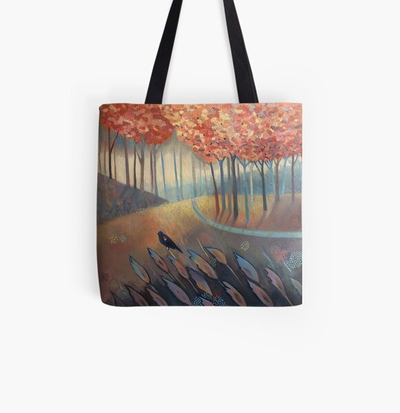 Autumn Whisper All Over Print Tote Bag