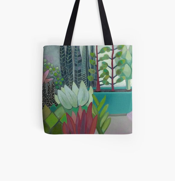 Tiny Jungle All Over Print Tote Bag