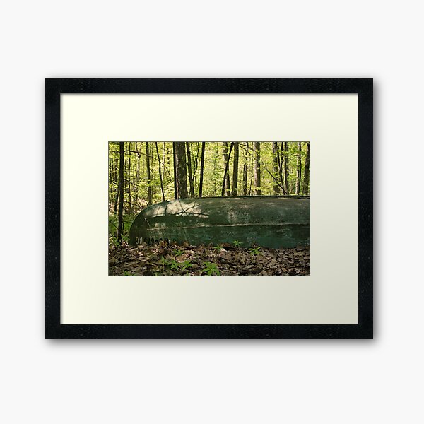 not going anywhere Framed Art Print