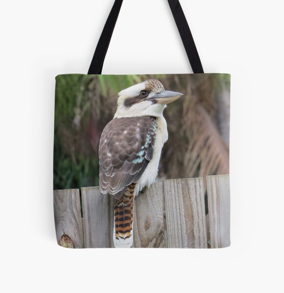 Laughing Kookaburra 3 All Over Print Tote Bag
