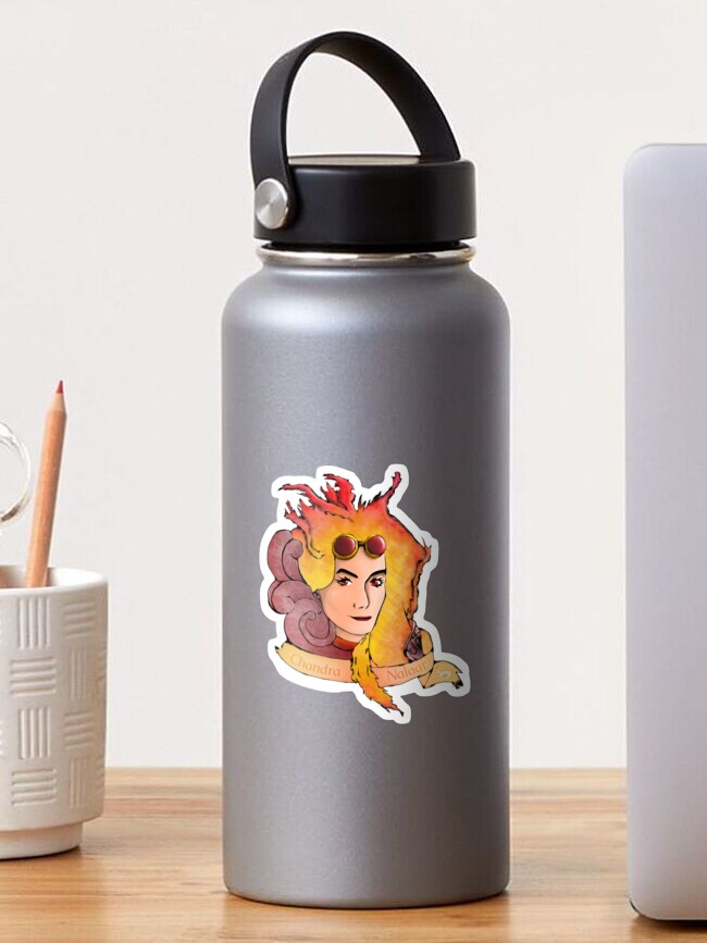 Thumbnail 1 of 3, Sticker, Lady Fire designed and sold by LaCorte.