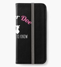 Gender Reveal Party Gift Daddy New Baby Boy Girl iPhone Wallet/Case/Skin