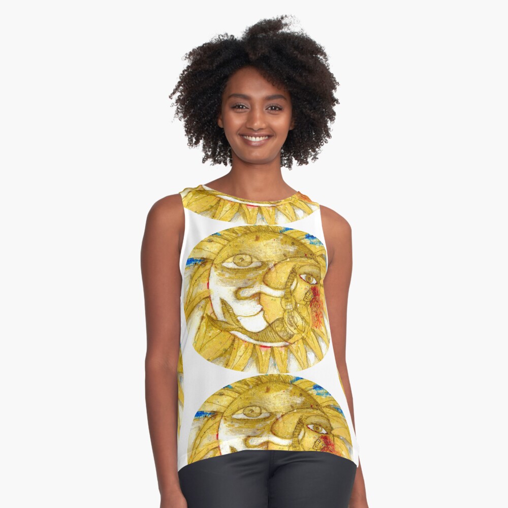 Item preview, Sleeveless Top designed and sold by aremaarega.