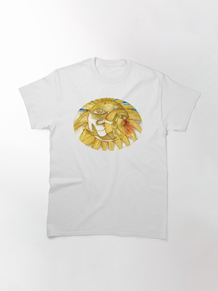 Thumbnail 2 of 7, Classic T-Shirt, The Golden Sun designed and sold by Arema Arega.