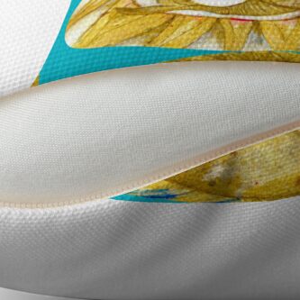 Alternate view of The Golden Sun Throw Pillow