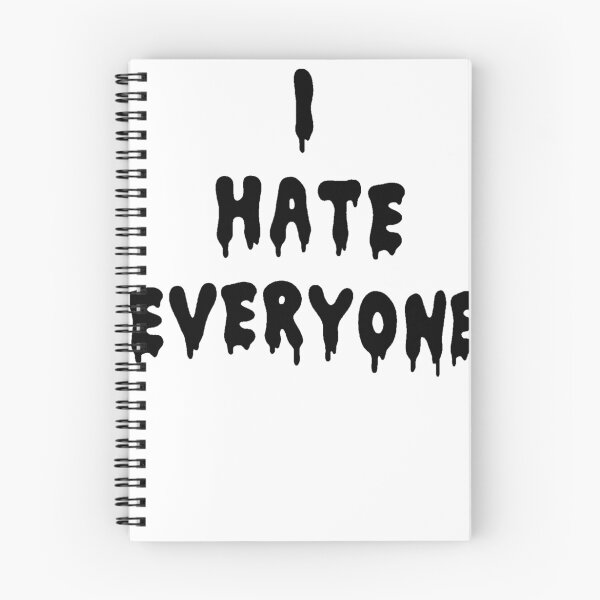 Item preview, I Hate Everyone [Black] designed and sold by scarammanga.