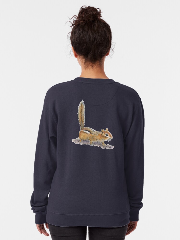 Alternate view of Curious Chipmunk Pullover Sweatshirt