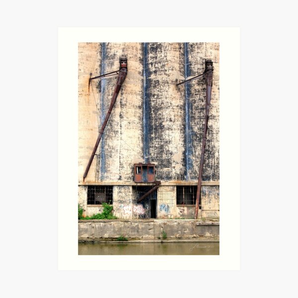 Buffalo's Waterfront Property Art Print