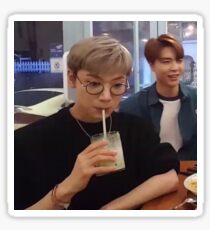 SIPPING TEA TEN Sticker