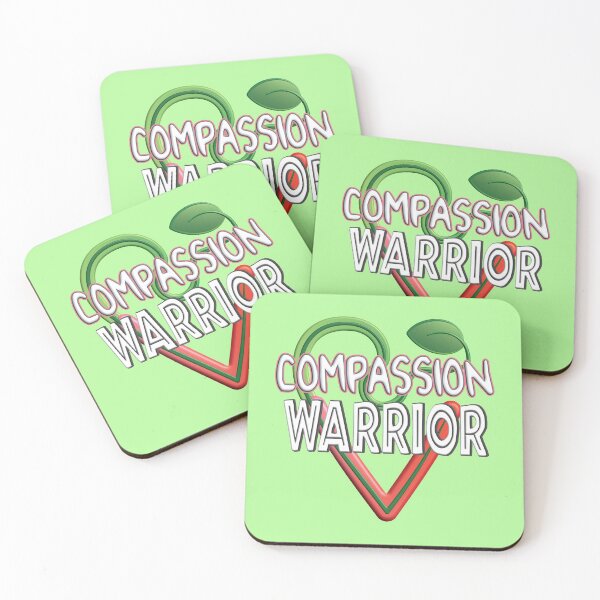Item preview, Vegan Compassion Warrior designed and sold by NoBonesLife.